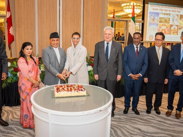 Nepal Embassy in Abu Dhabi Celebrates National Day and Constitution Day with Dignitaries and Community