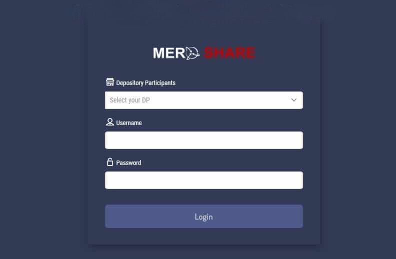 Mero Share Account