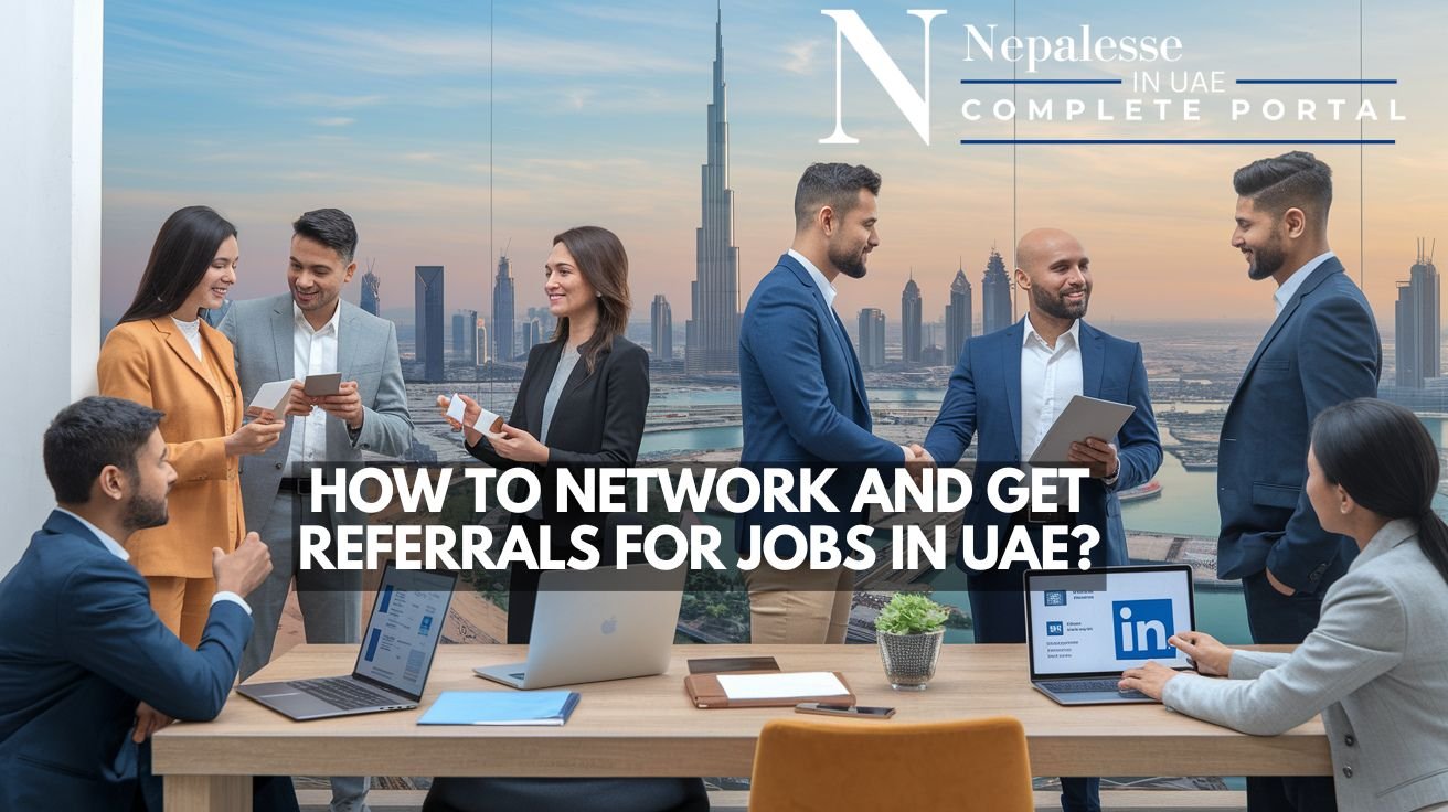 How to Network and Get Referrals for Jobs in UAE?