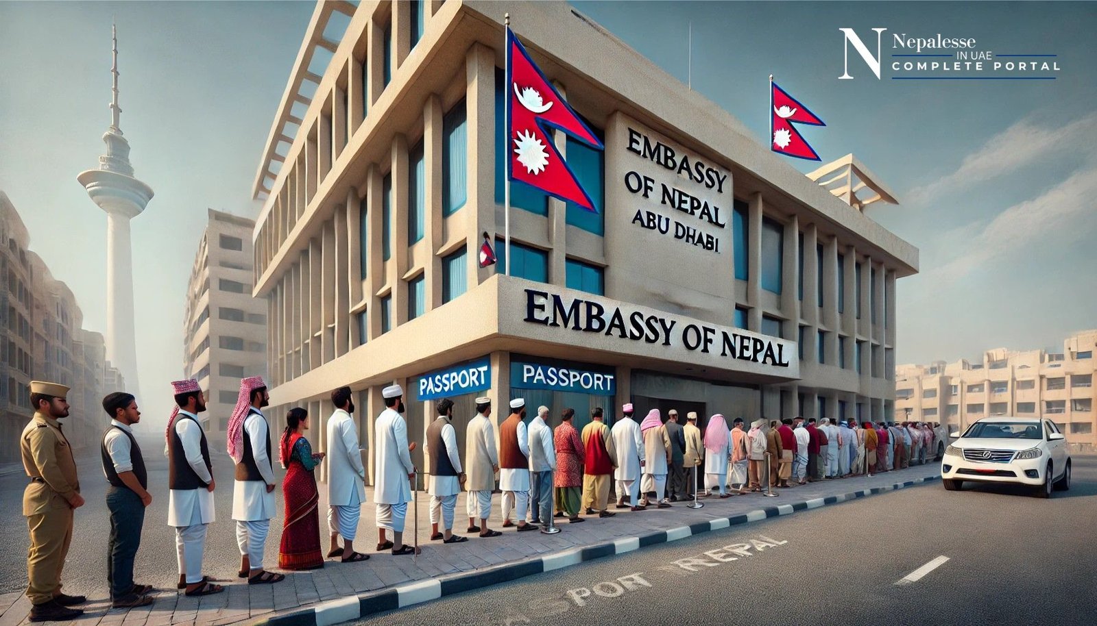 Urgent Notice from the Embassy of Nepal in Abu Dhabi Regarding Passport Renewal