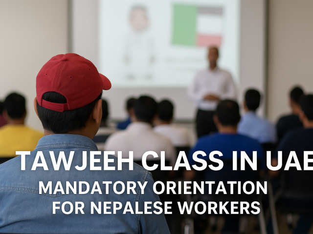 Tawjeeh Class in UAE: Everything You Need to Know – A Guide for Nepalese Workers