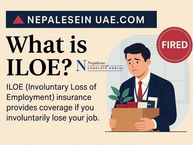 What is ILOE? Job Loss Insurance in the UAE Every Nepali Worker Must Know