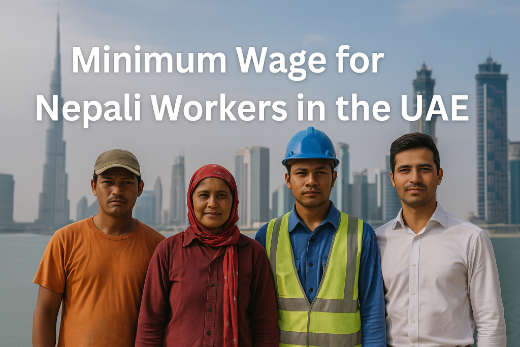 Nepal Government Revises Minimum Wage for Nepali Workers in the UAE, Effective June 24, 2025