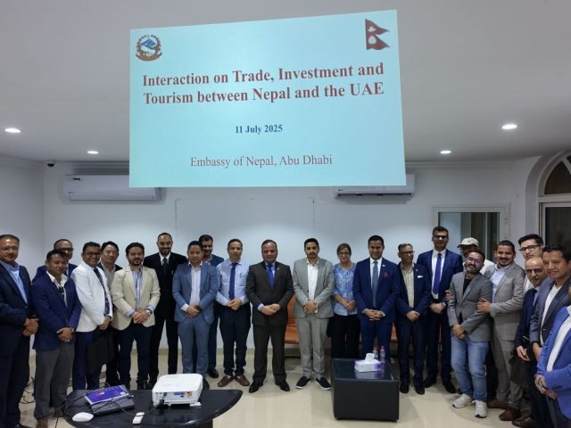 Productive Dialogue at Embassy of Nepal in Abu Dhabi Highlights Key Concerns on Trade, Investment, and Tourism Between Nepal and UAE