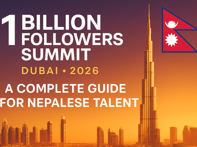 One Billion Followers Summit, Dubai (2026): A Complete Guide for Nepalese Talent