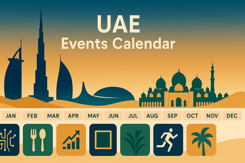UAE Yearly Events (Evergreen Guide by Month)