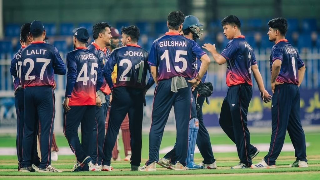 Nepal make history in Sharjah, beat West Indies by 19 runs