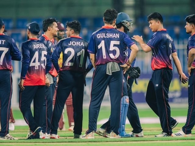 Nepal make history in Sharjah, beat West Indies by 19 runs