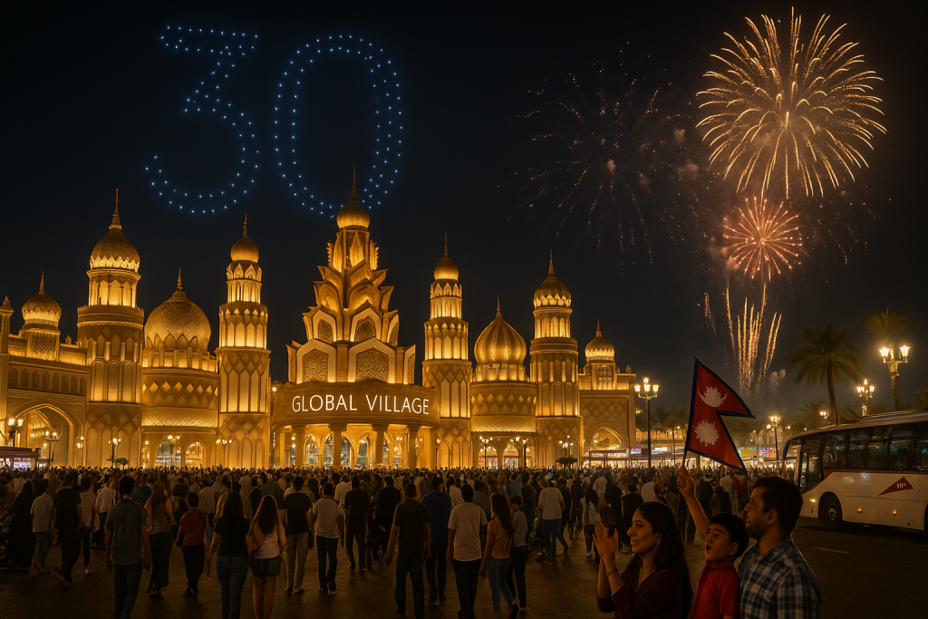 Global Village Dubai opens today (Oct 15, 2025): Complete guide for Nepali families in the UAE