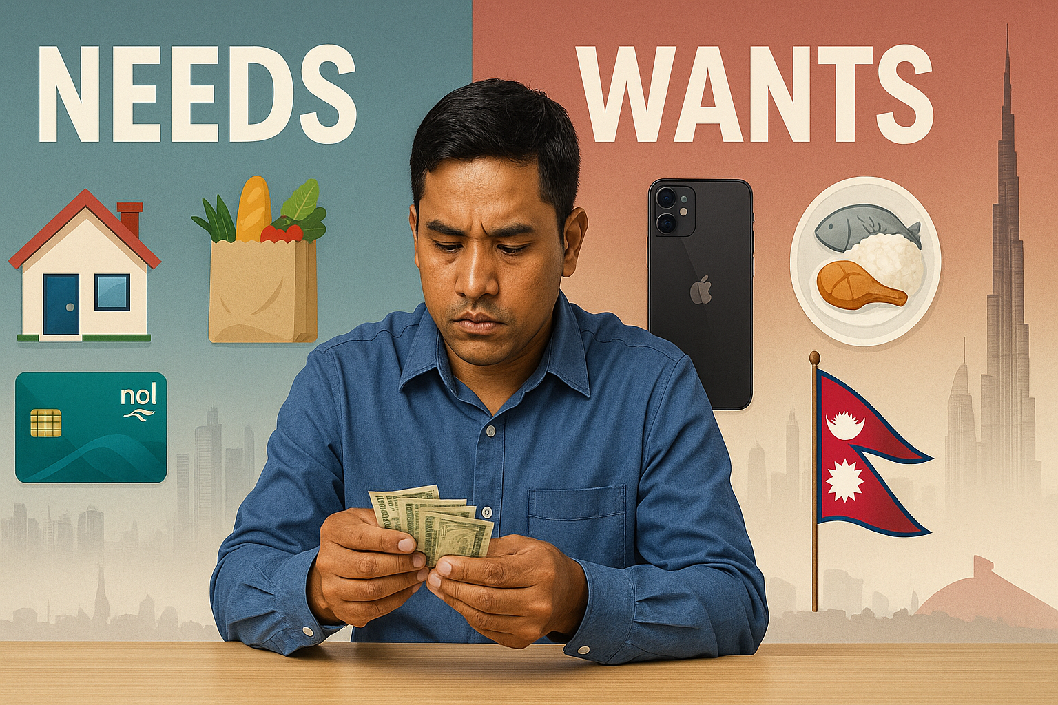 Need vs. Want—The Real Reason Why Nepalese Abroad Can’t Save Money