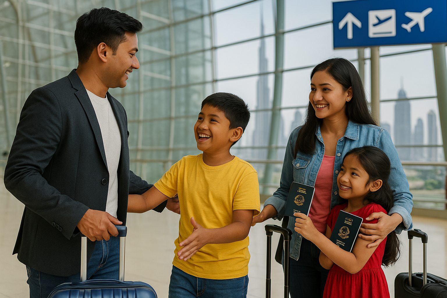 Family-Sponsored Visit Visa UAE for Nepalese – Requirements & Process (2025 Guide)