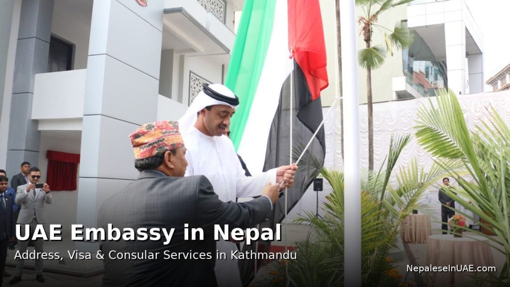 UAE Embassy in Nepal – Address, Visa, and Services in Kathmandu