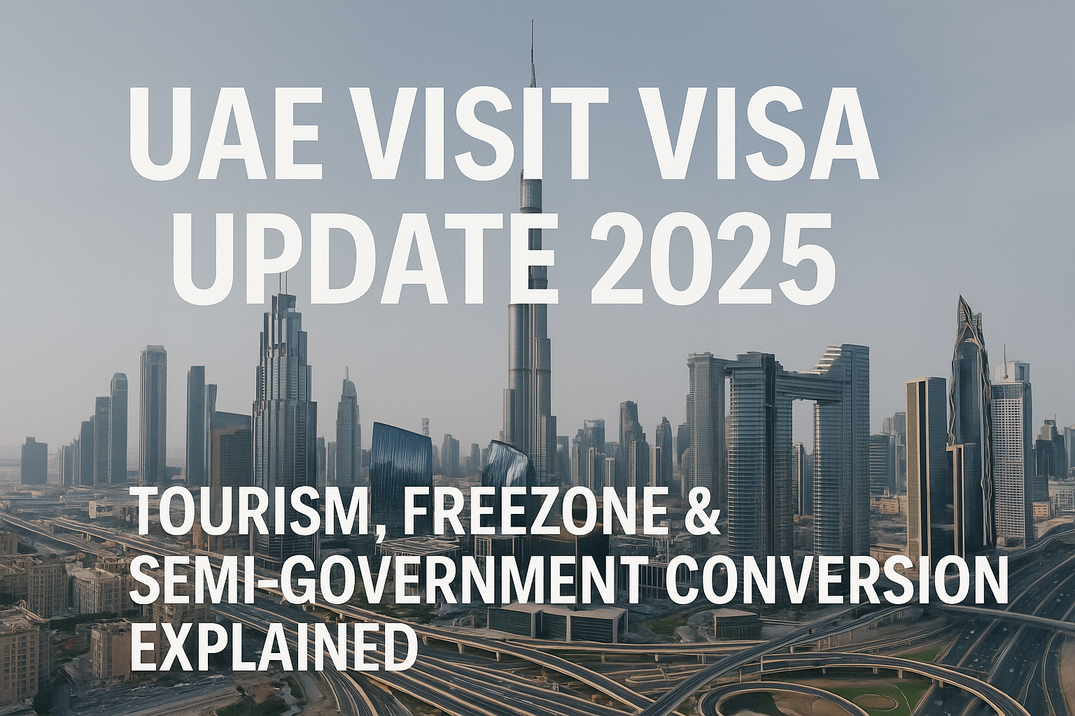 UAE Visit Visa Update 2025 for Nepalese: For Tourism, Business & Seminar Purposes Only