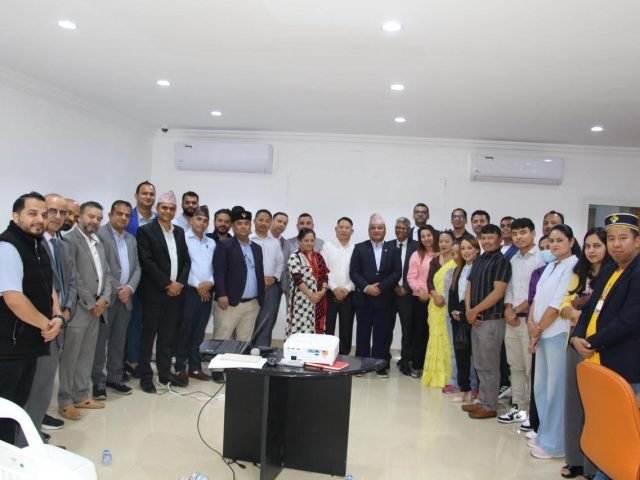Nepal Embassy Abu Dhabi Organizes Interaction on “Contribution and Role of Non-Resident Nepalese in Nation Building”