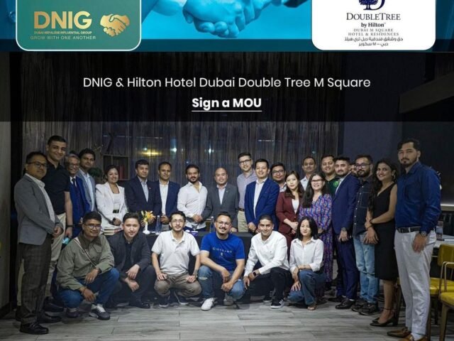 Hilton DoubleTree M Square Dubai & DNIG Sign Landmark MOU to Benefit Nepalese Community