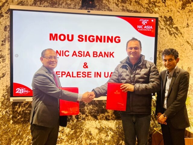 NIC ASIA Bank and Nepalese in UAE Sign MoU to Promote Financial Awareness Among Nepalese in the UAE